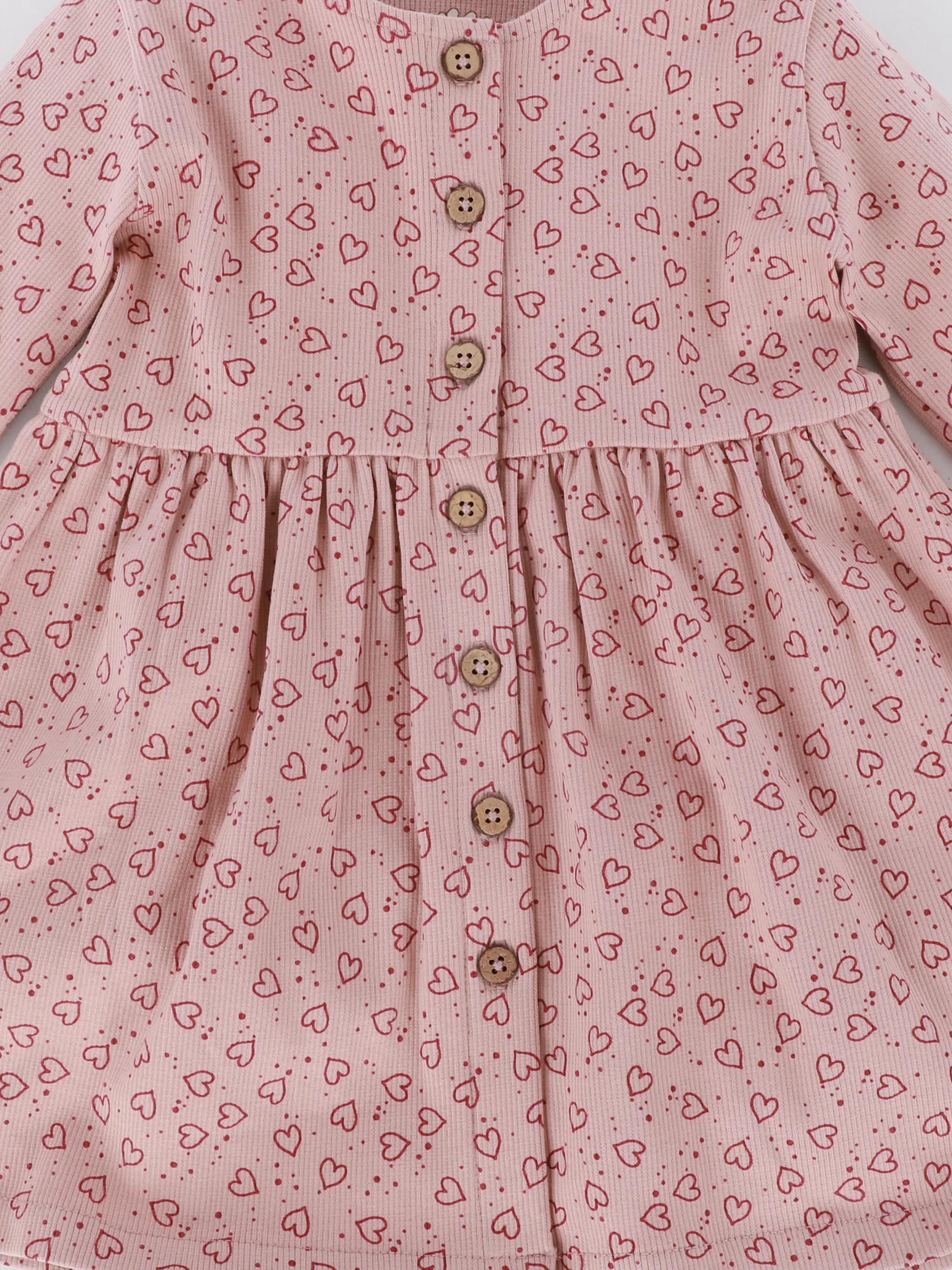 Baby Mädchen Kleid mit Alloverprint