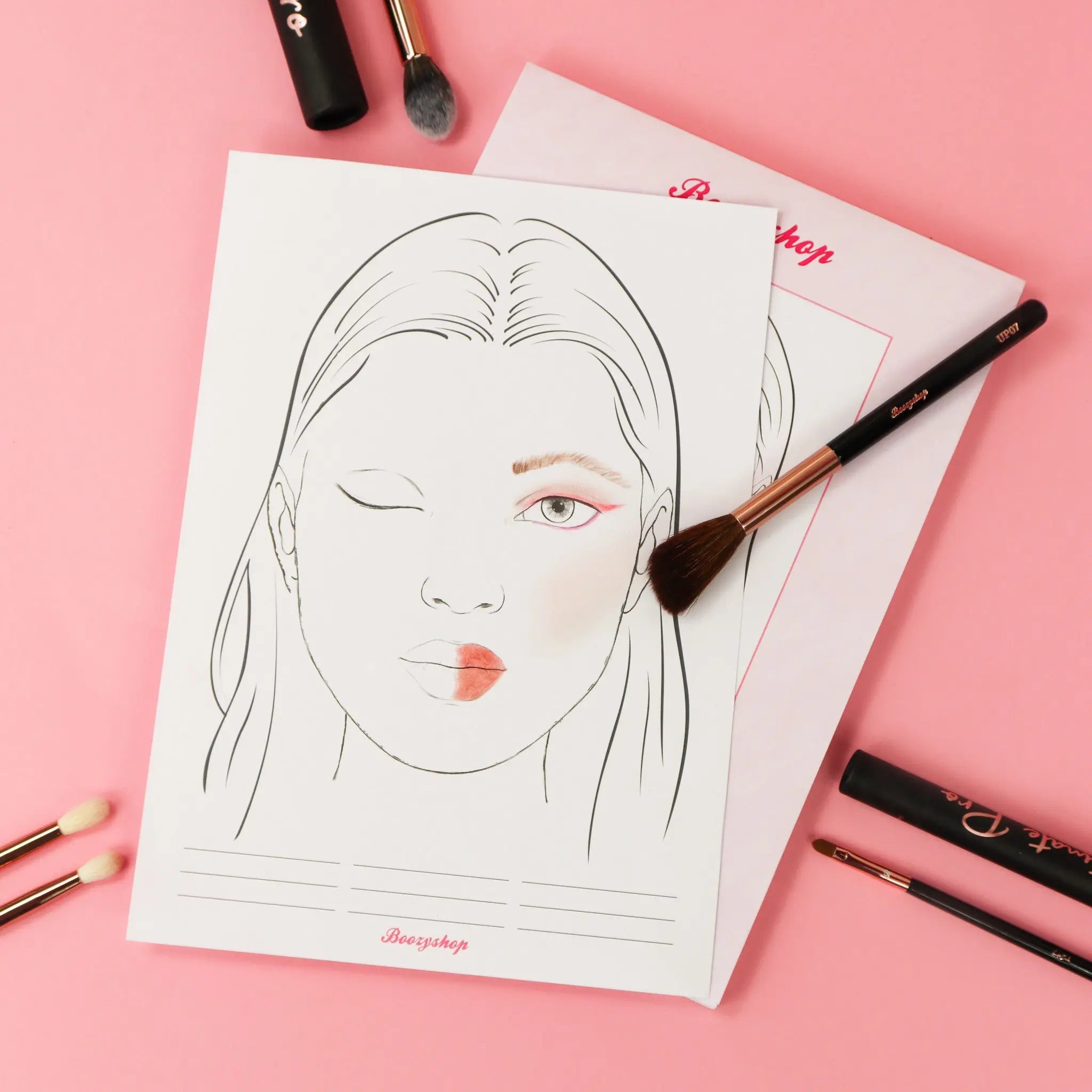 Facecharts Workbook 50 pcs.