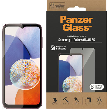 PanzerGlass skærmbeskyttelse Samsung Galaxy A14/A14 5G