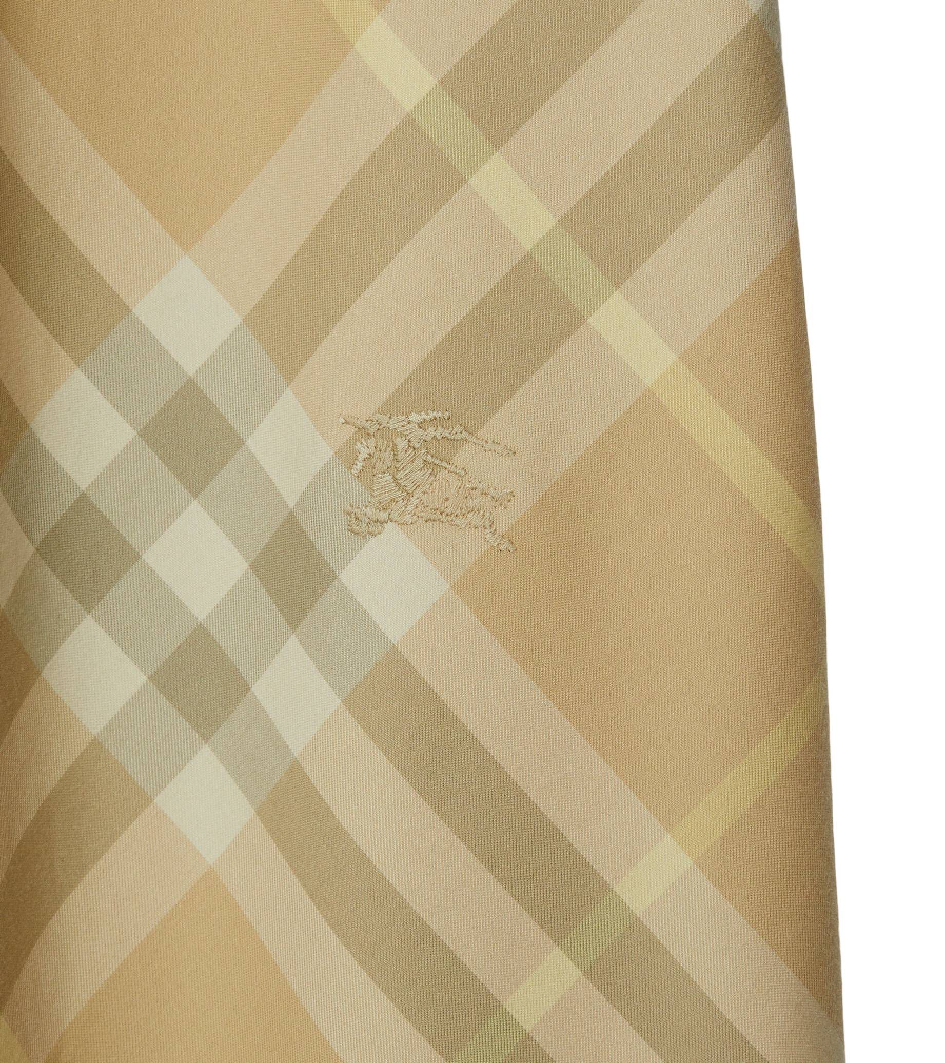 Burberry| Damen Hemdkleid aus Baumwolltwill in Check