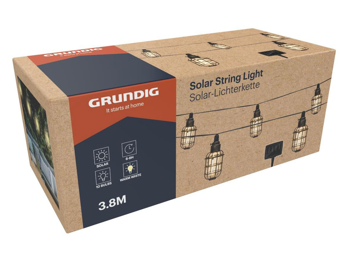 Grundig solar industriële lichtslinger