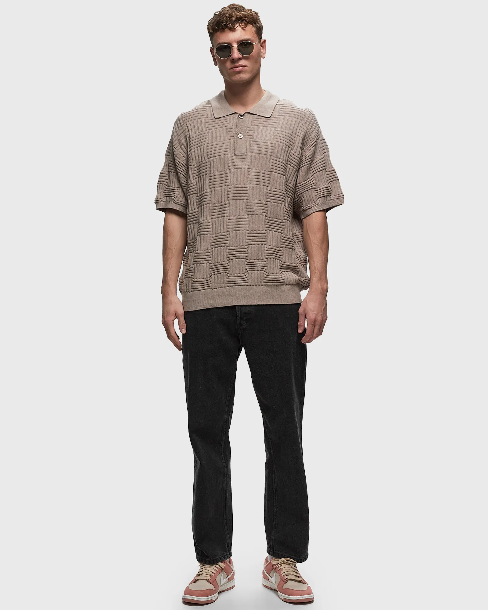 Obey Alfred polo sweater