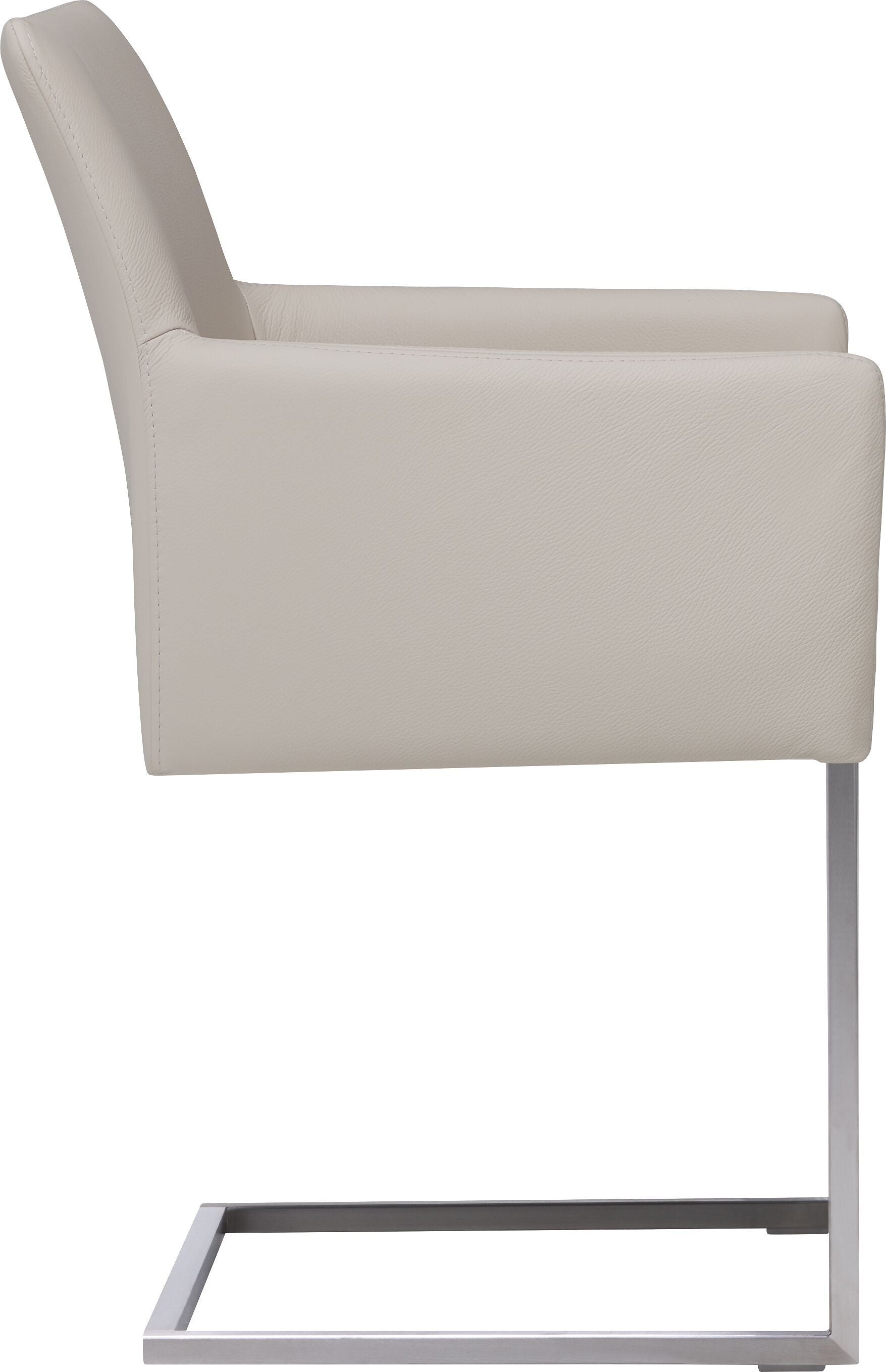SIENA Stuhl - Hellgrau / B: 50.0 cm x T: 46.5 cm x H: 87.7 cm