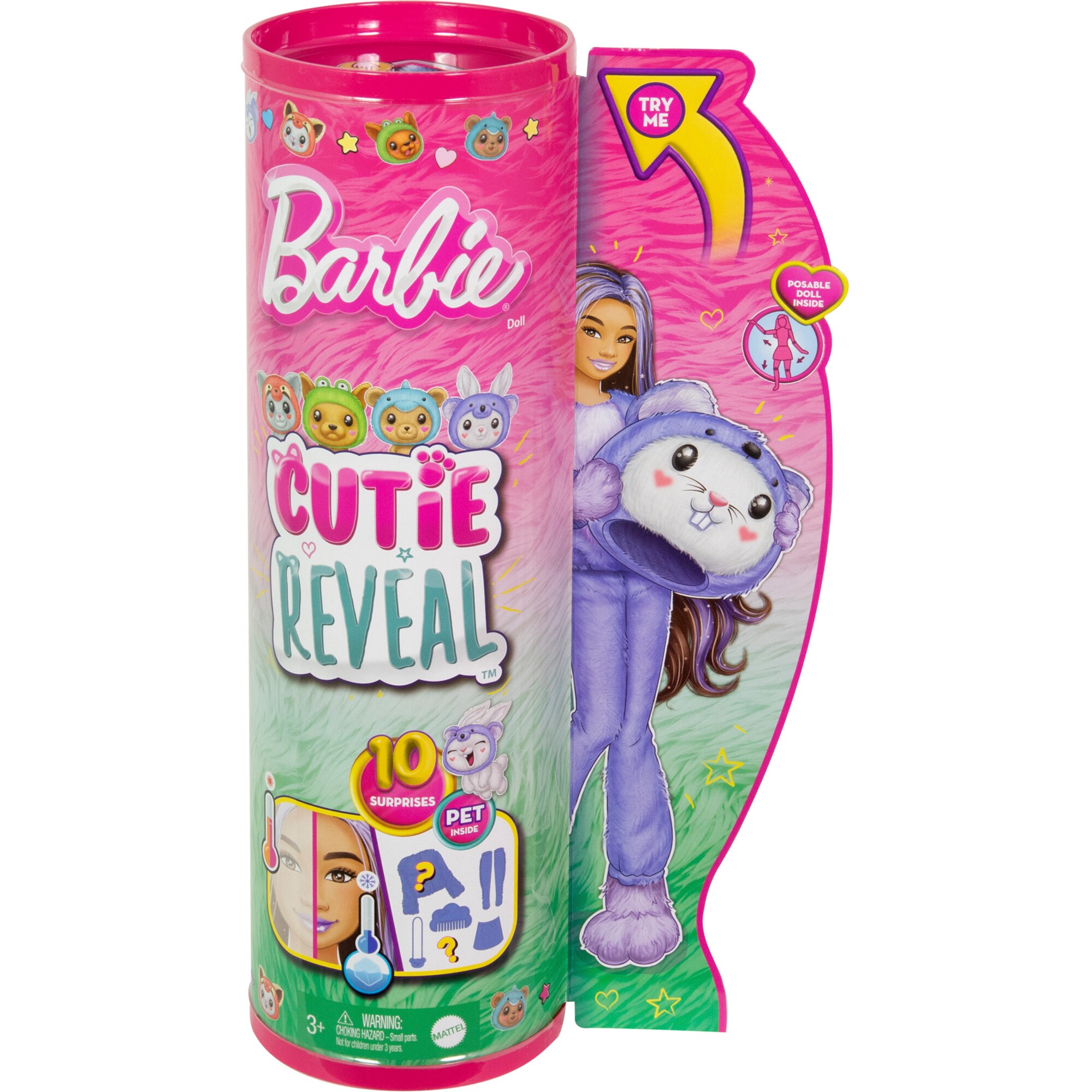 Mattel Puppe Barbie Cutie Reveal Costume Cuties Serie - Bunny in Koala
