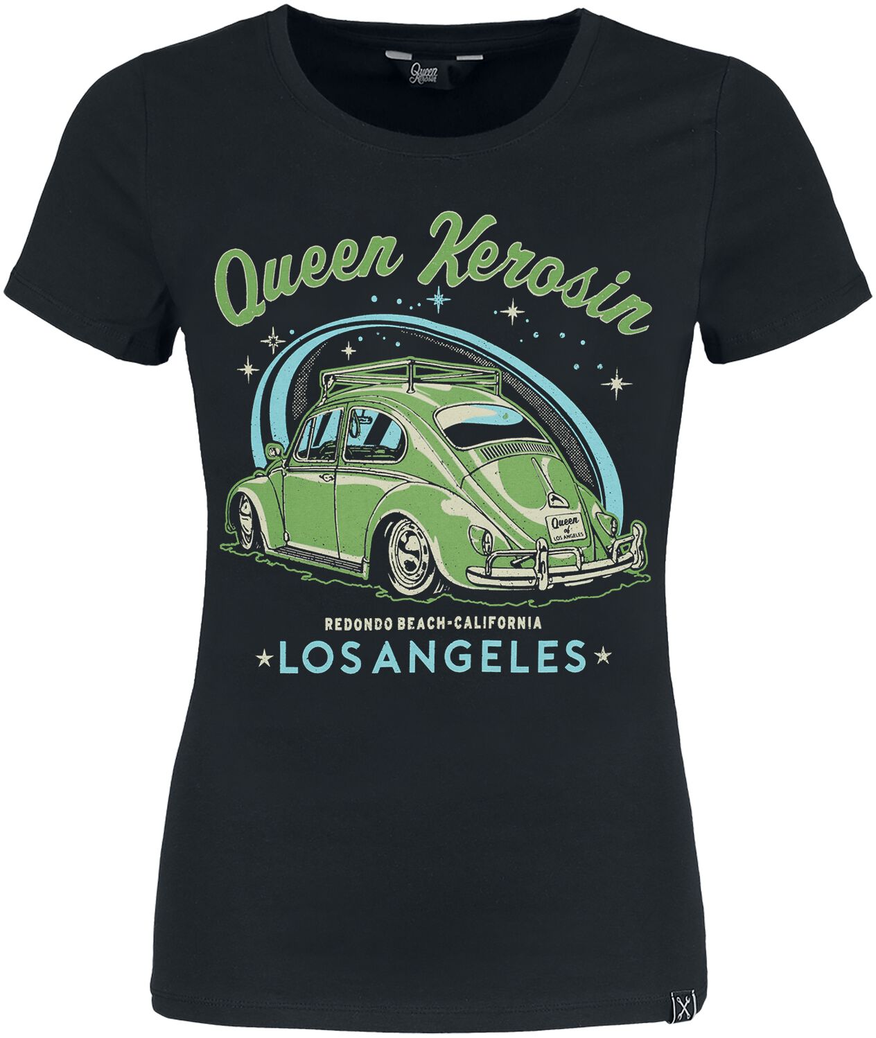 Los Angeles | Queen Kerosin T-Shirt Manches courtes