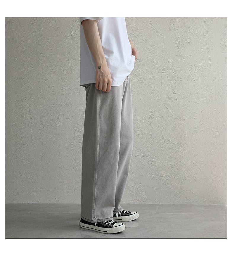 POSI - Cropped Straight Leg Jeans