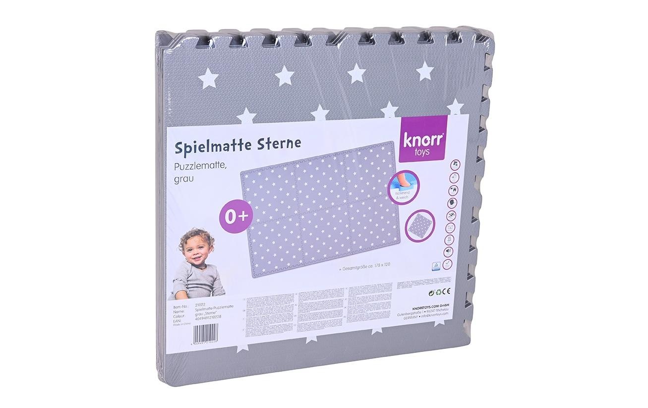 Knorrtoys® Puzzlematte »Sterne Grau«