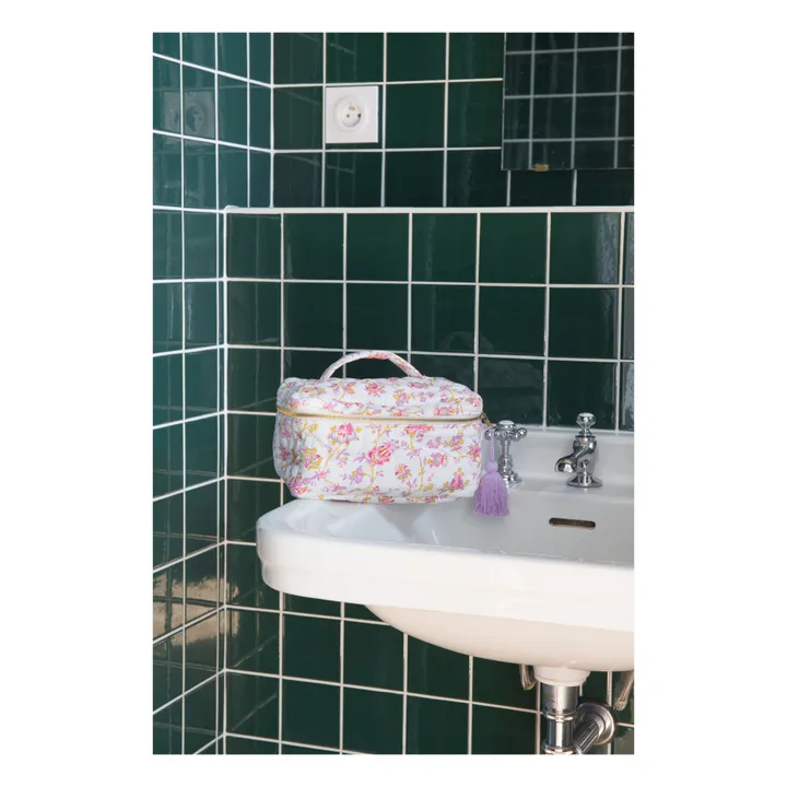Louise Misha Trousse de toilette Laety en coton bio | Crème