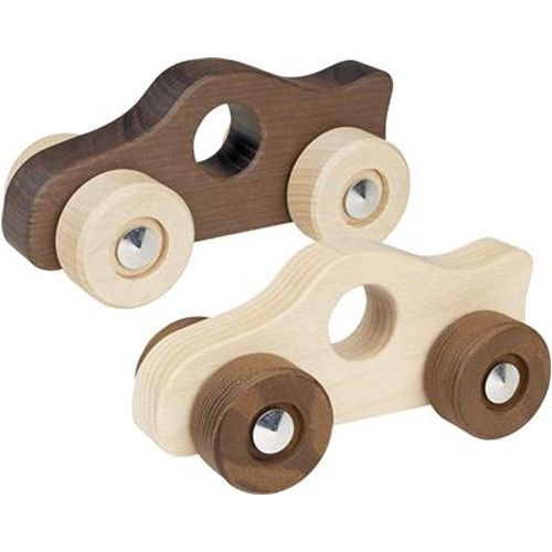 Goki houten raceautootje - assorti
