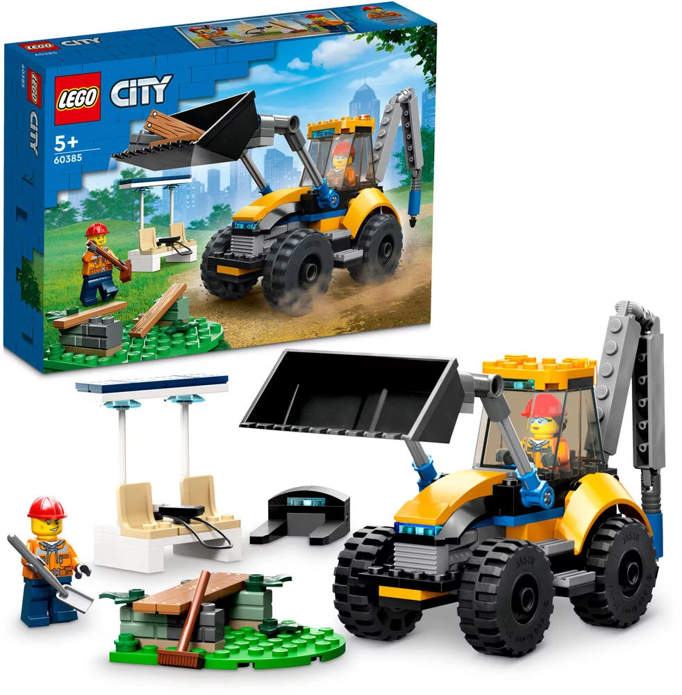 LEGO®CITY 60385 - LA PELLETEUSE DE CHANTIER