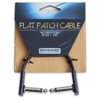 RockBoard Flat Patch Cable mono jack haaks 10 cm