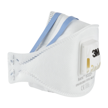 3M Aura stofmasker 9322 FFP2 met ventiel