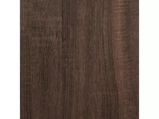 Support de moniteur avec tiroirs chêne marron bois d'ingénierie