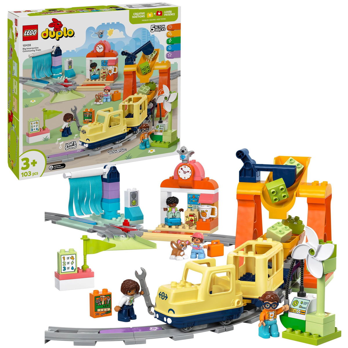 LEGO DuploLEGO Duplo   Grosse interaktive Eisenbahn