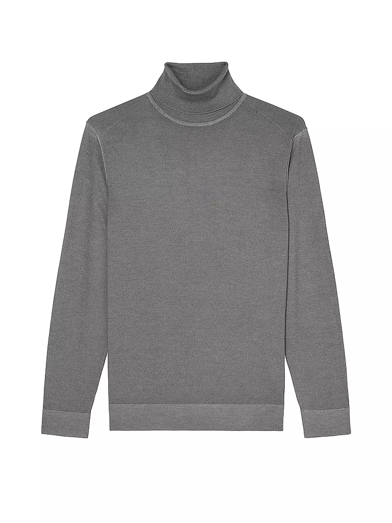 MARC O'POLO Rollkragenpullover grau