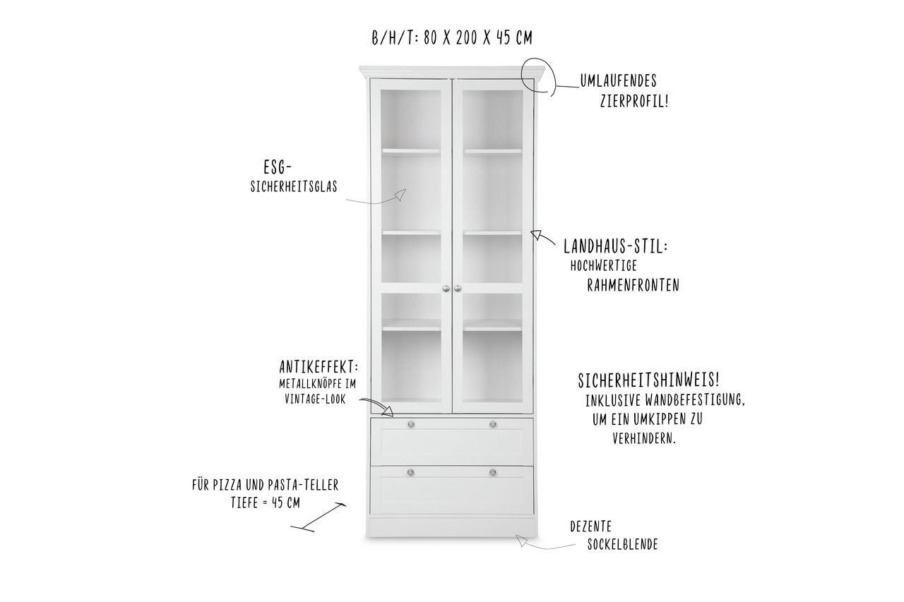 Z2 Vitrine LANDWOOD