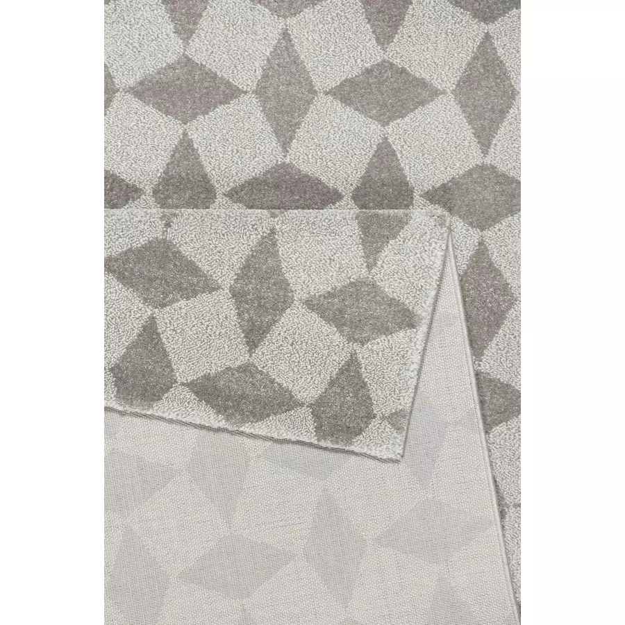 Esprit Kurzflorteppich Venice Beach hellgrau