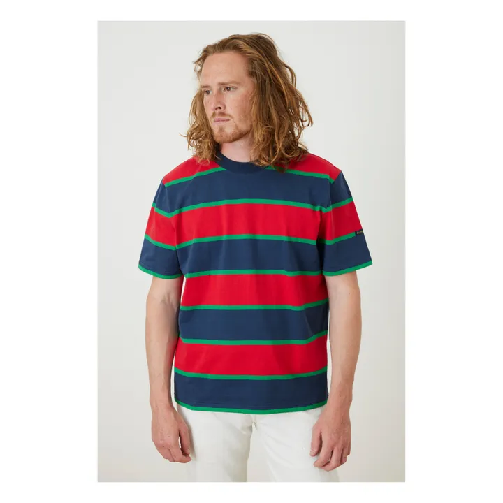 Le Minor T-shirt Rayé | Rouge