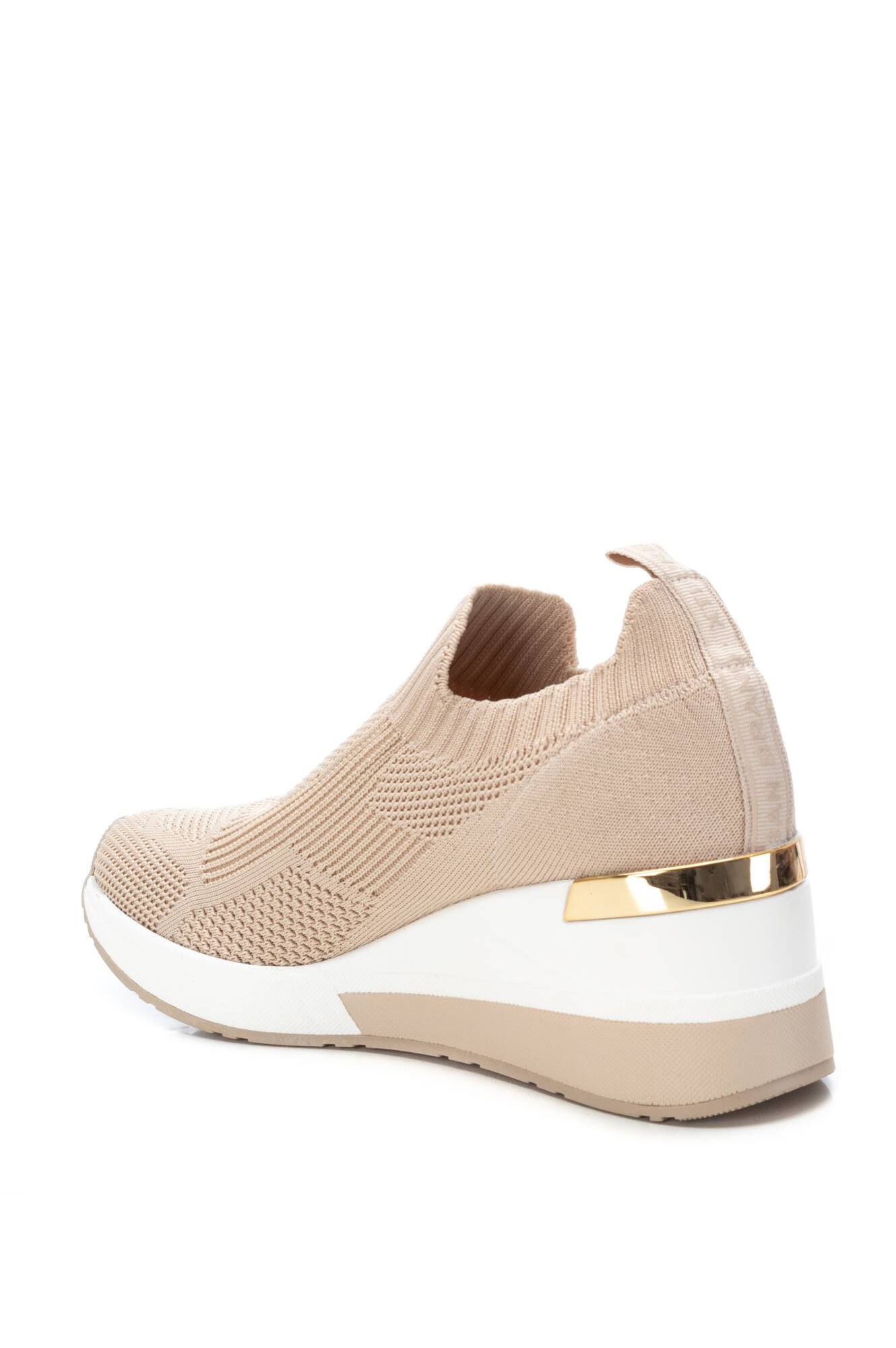 Sapato meia plataforma Xti - marrom