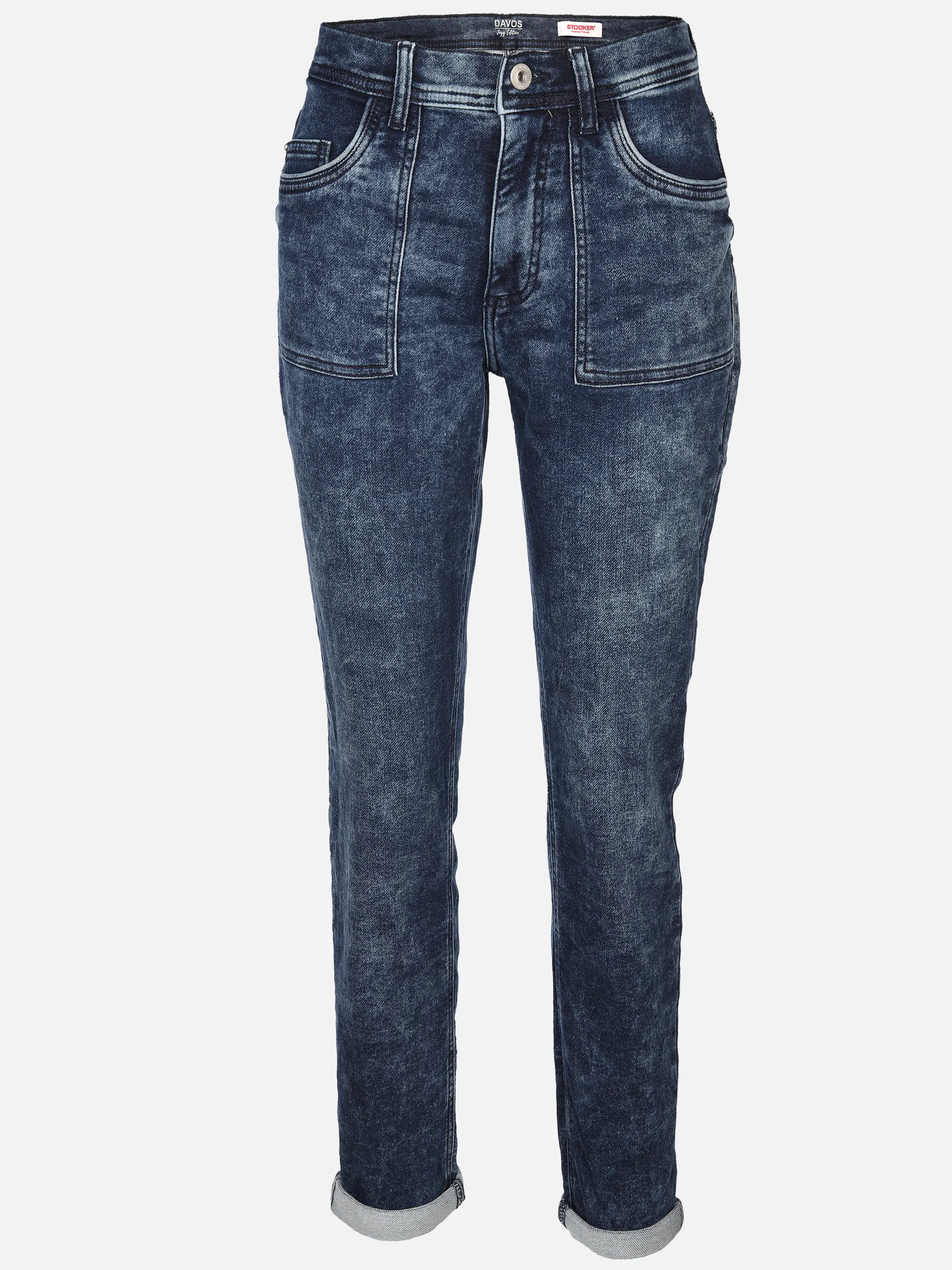 Damen Jeanshose mit aufgesetzten Taschen