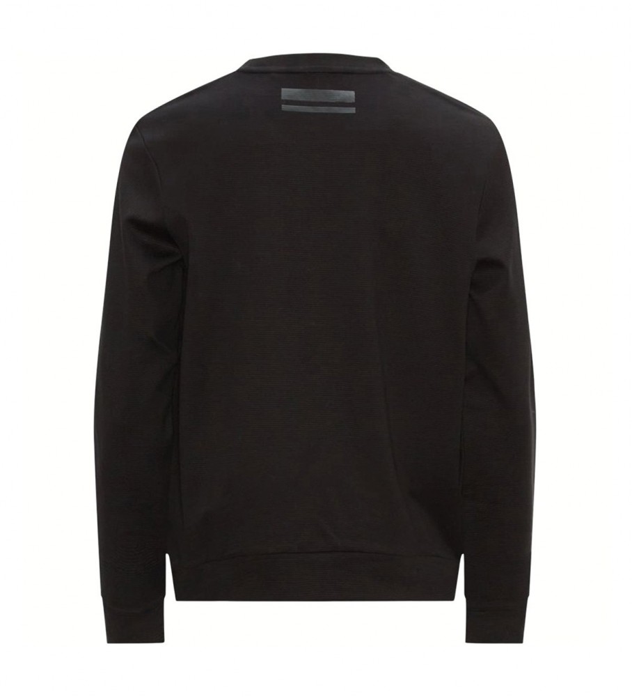 Moletom BOSS Salbo Mirror, Preto