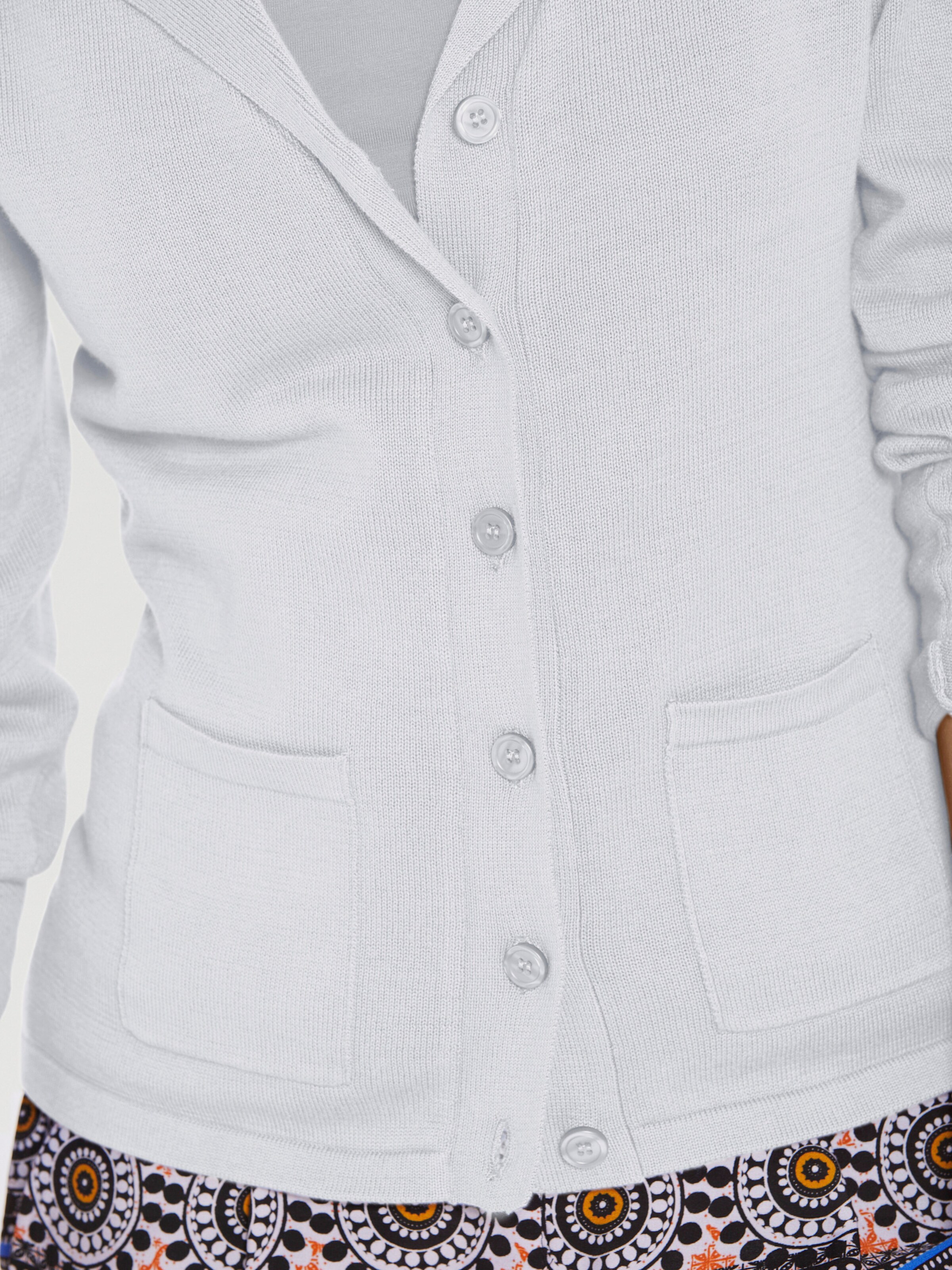 Feinstrickjacke