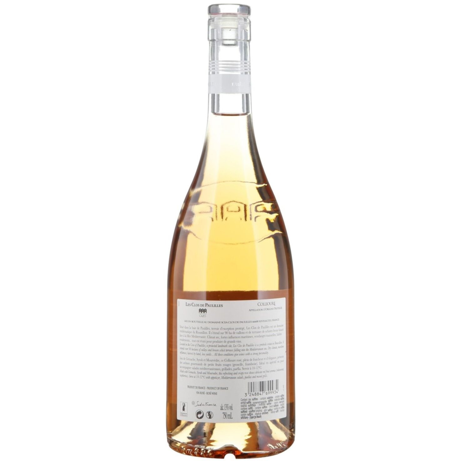 Collioure AOP les Clos de Paulilles Rosé -75cl