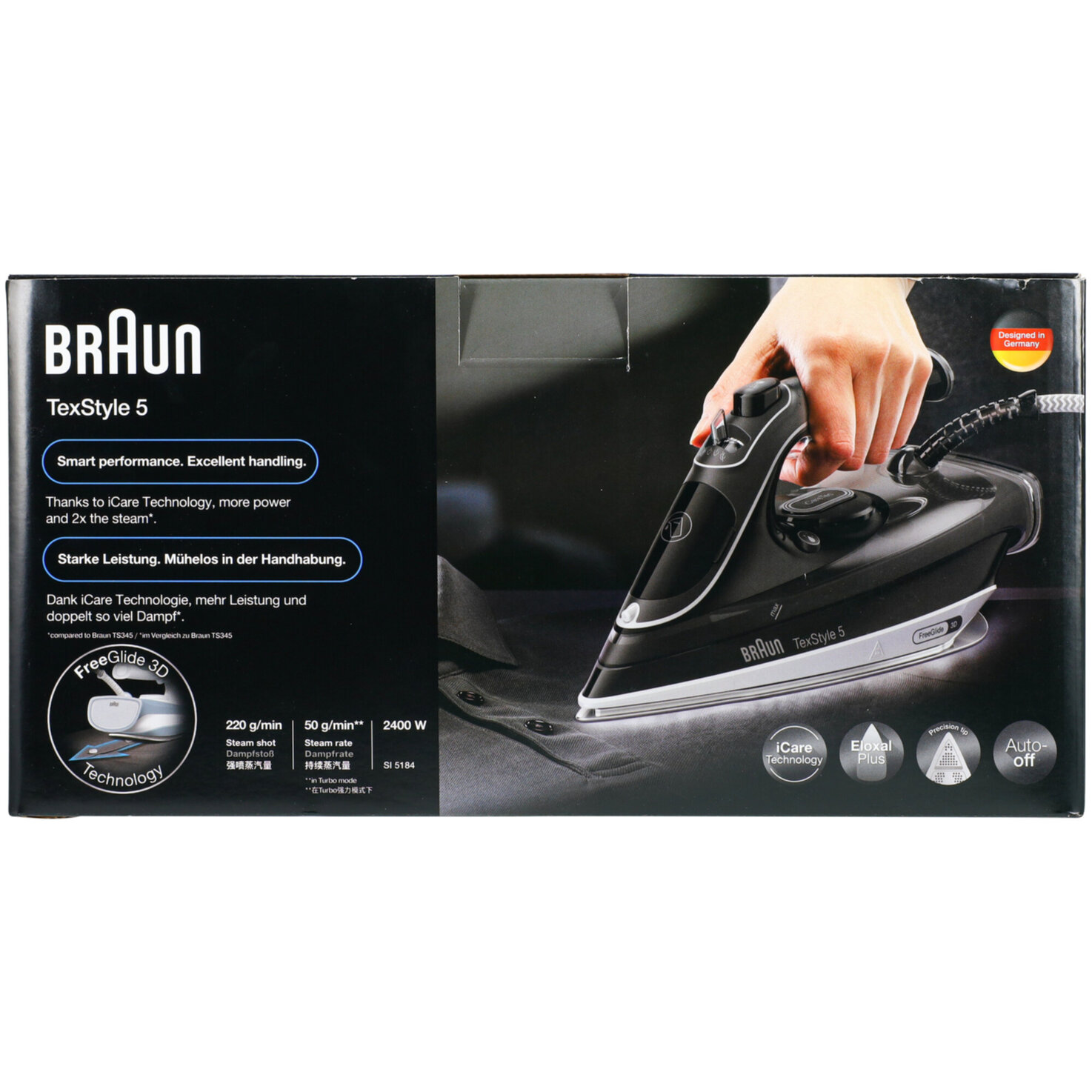 Braun Bügeleisen TS 5 SI5184BK
