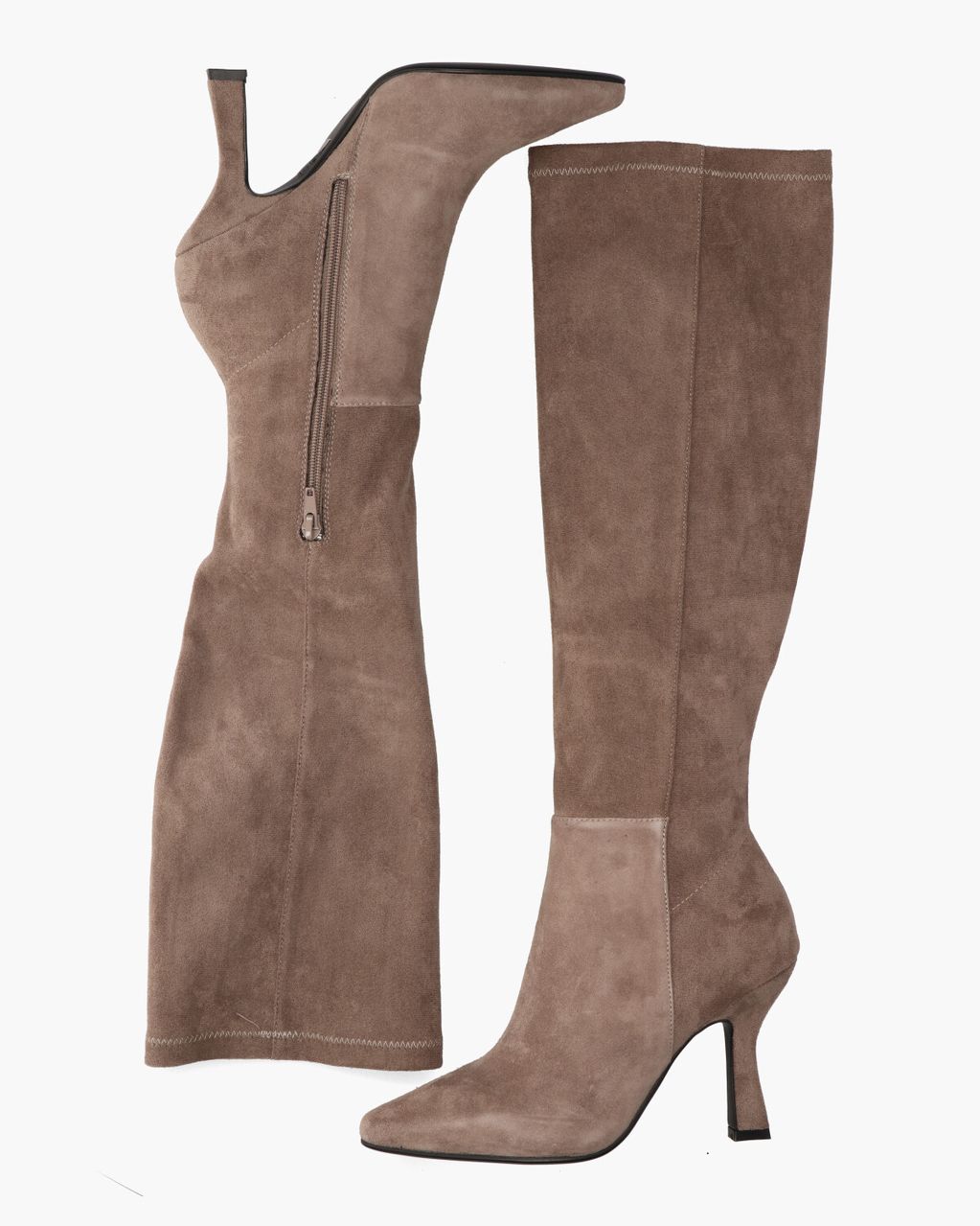 Di Lauro Silvine Taupe Damesboots