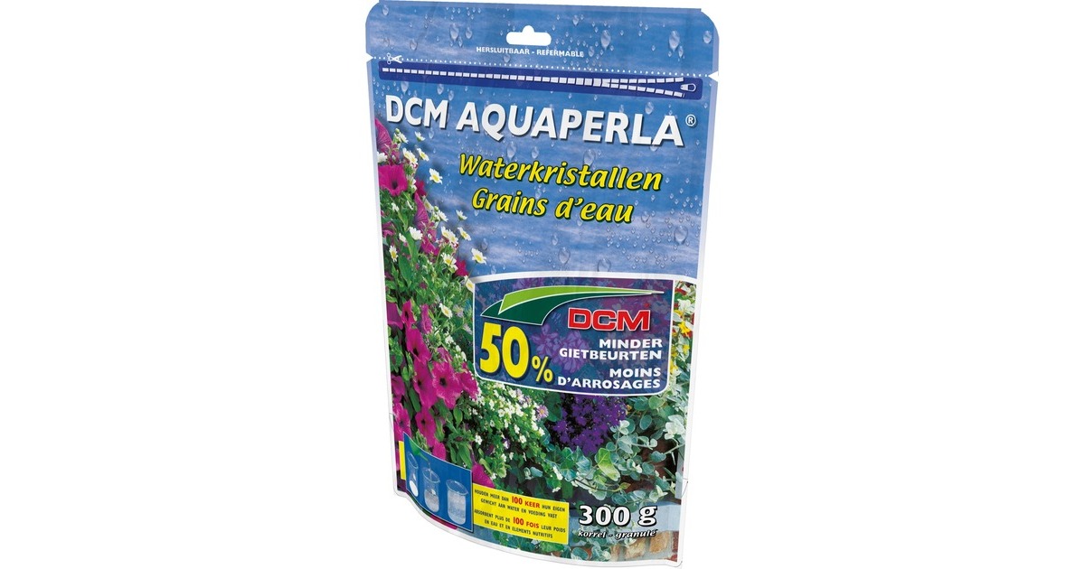DCMAquaperla - Waterkristallen 0,3 kg bodemverbeteraar