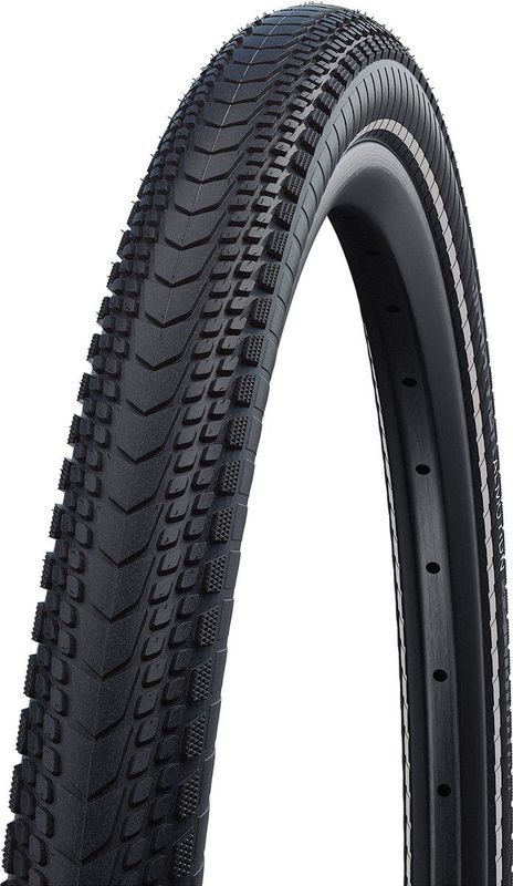 SCHWALBE Marathon Almotion Vouwband - Zwart - V-Guard - E-25 - 27,5x2,15