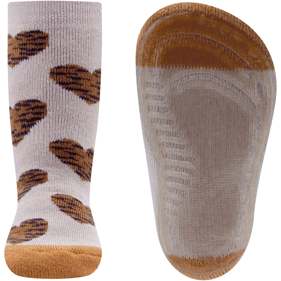 Ewers Stoppersocken Softstep LeoHerzen rosenrauch