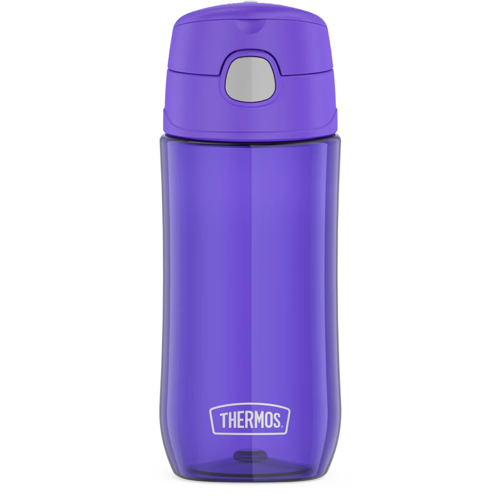 16oz THERMOS® KIDS PLASTIC WATER BOTTLE WITH SPOUT LID