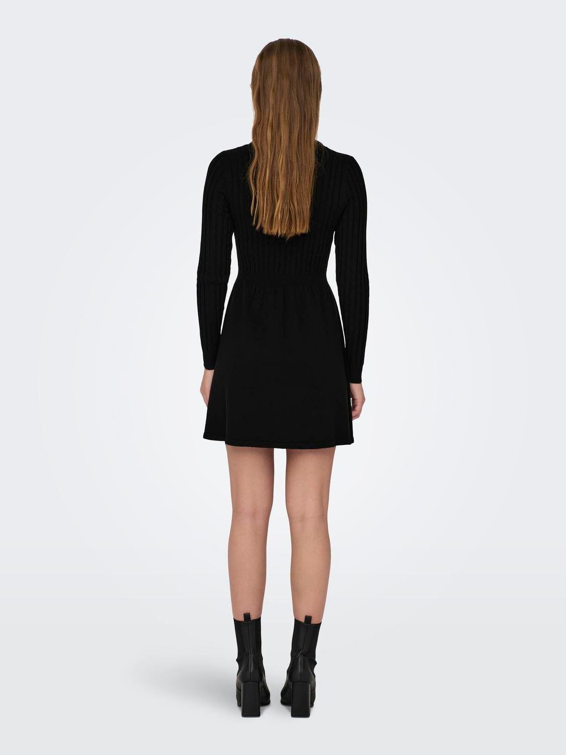 ONLFIA Midikleid Black