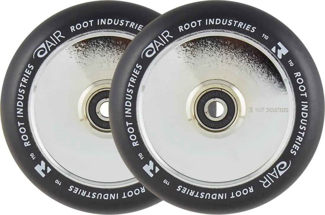 Root Air 110mm Sort Hjul Til Løbehjul 2-pak