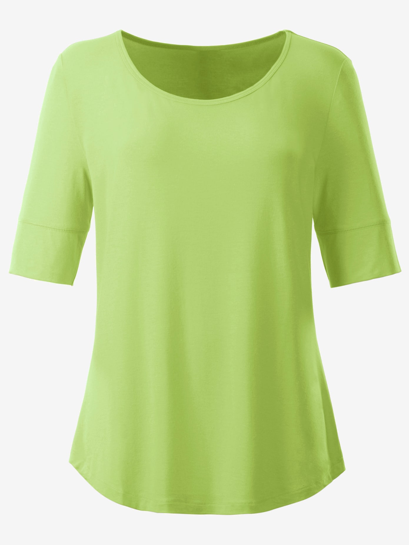 T-shirt femme simple élégant manches doublées