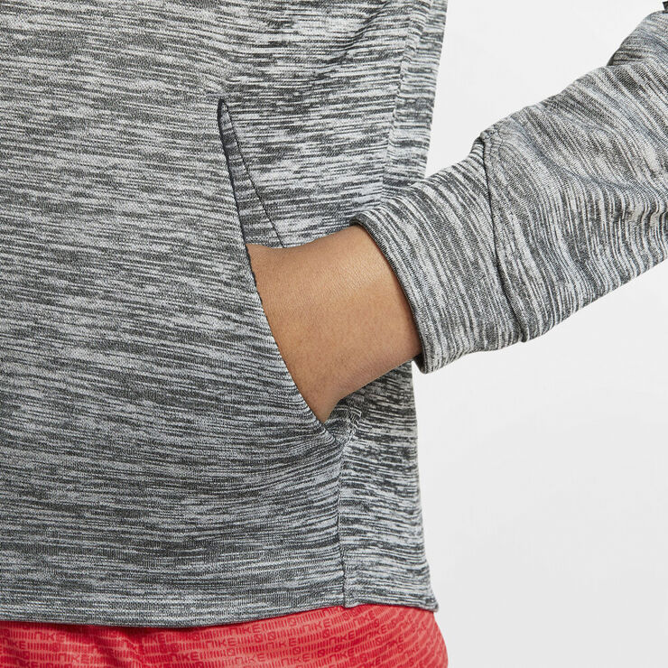 Nike Therma Full Zip Haettetroje Sort