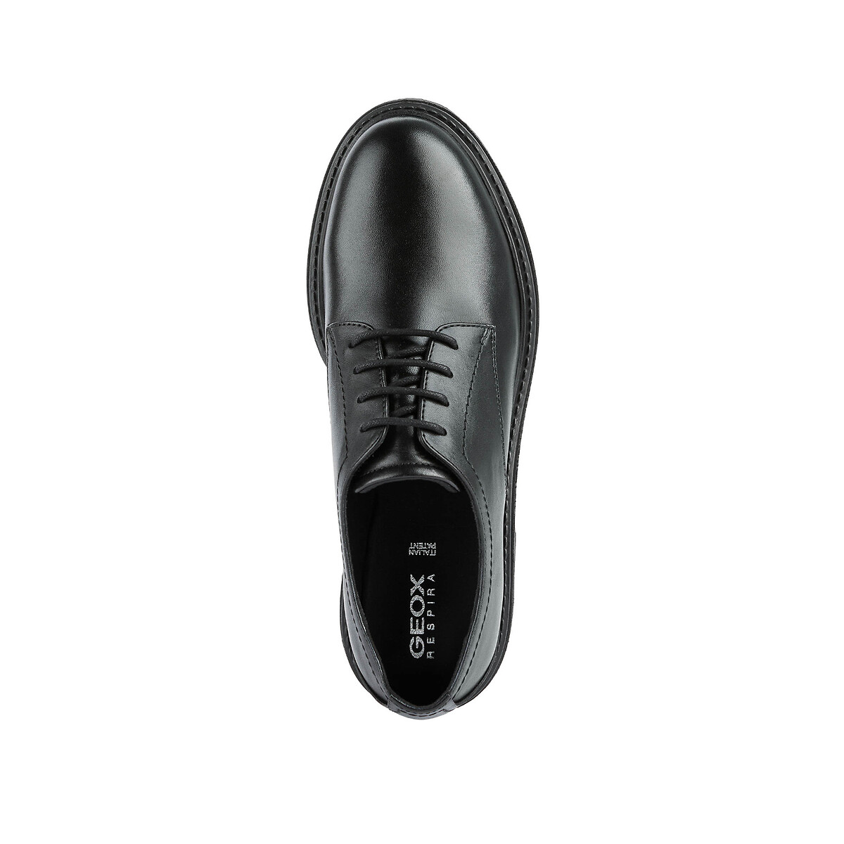 GEOX<br>Sapatos derby respiráveis em couro Iridea