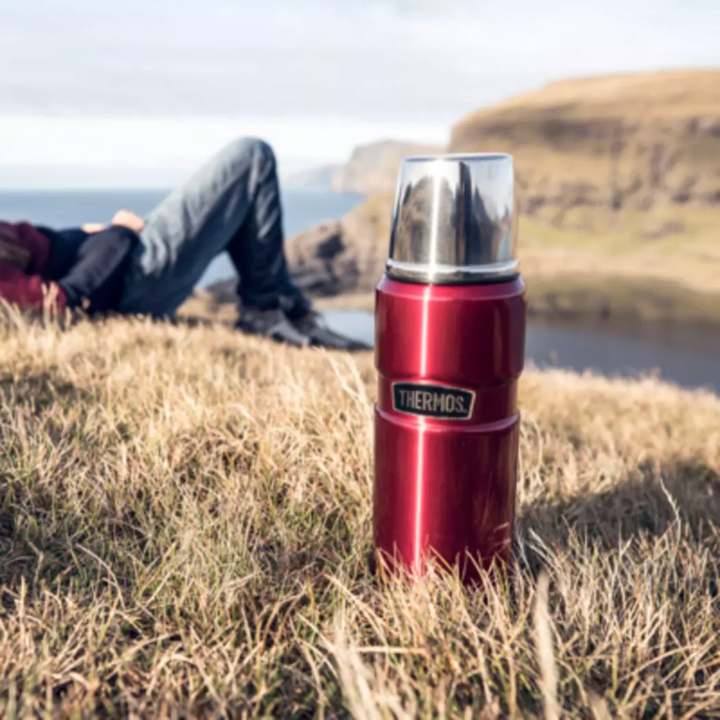 Thermosflasche Stainless King Steel