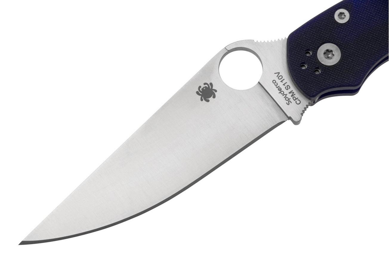 Spyderco Military 2 S110V C36GPDBL2 Dark Blue G10, zakmes