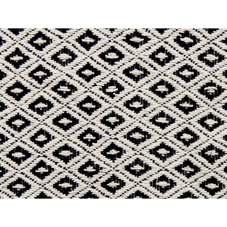 CHYAMA - Plaid - Zwart - 125 x 150 cm - Katoen