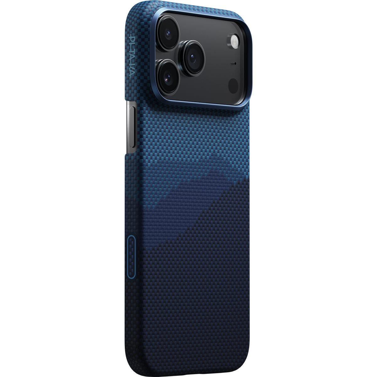iPhone 17 Pro MagEZ Fushion Weaving MagSafe Aramid Schutzhülle (KI1704OP) - Over The Horizon (Blau)