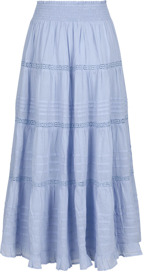 Neo Noir Felicia S Voile Skirt Light blue