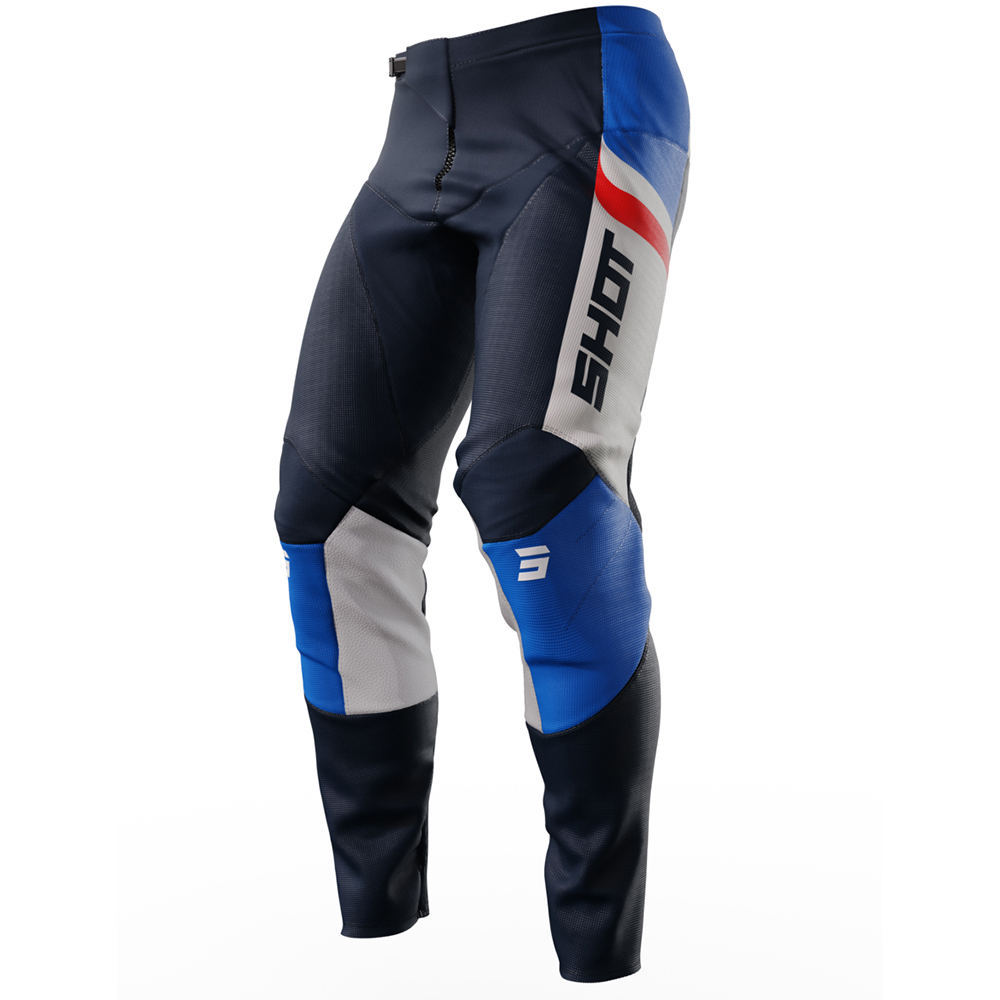 Shot - Pantalon Contact Legend Navy / Blanc / Bleu / Rouge