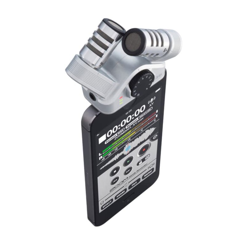 Zoom iQ6 XY stereo microfoon voor iPhone, iPod Touch en iPad