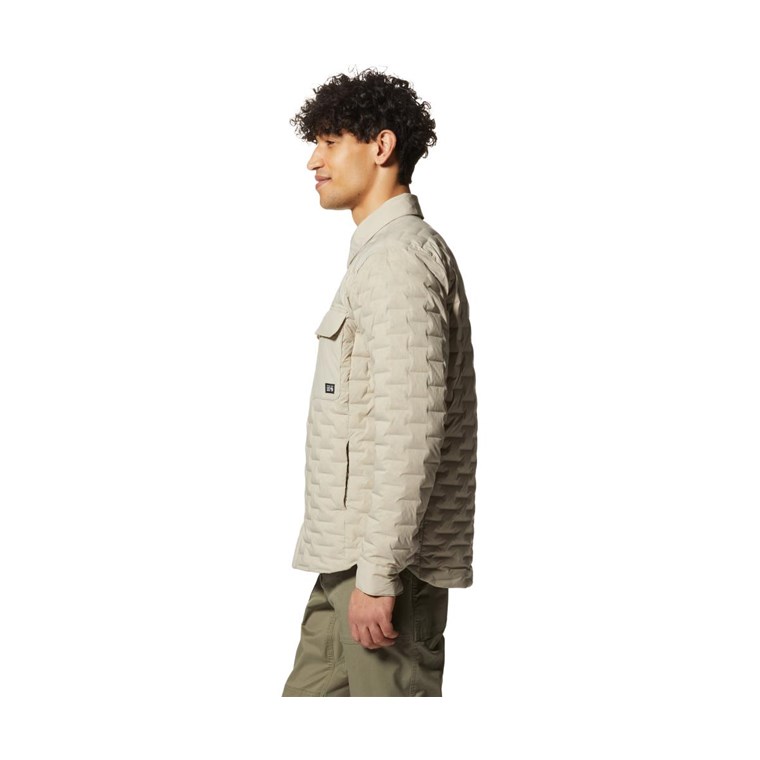 Mountain Hardwear Stretchdown Light Shacket Men Badlands