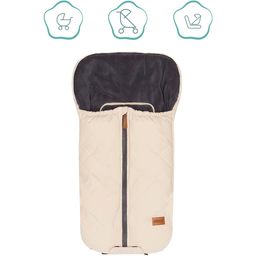 fillikid Winterfußsack Nevado Ivory