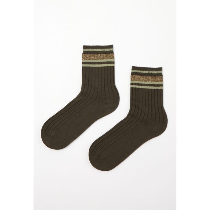 inSua-Sokken effen met glitter -InSua