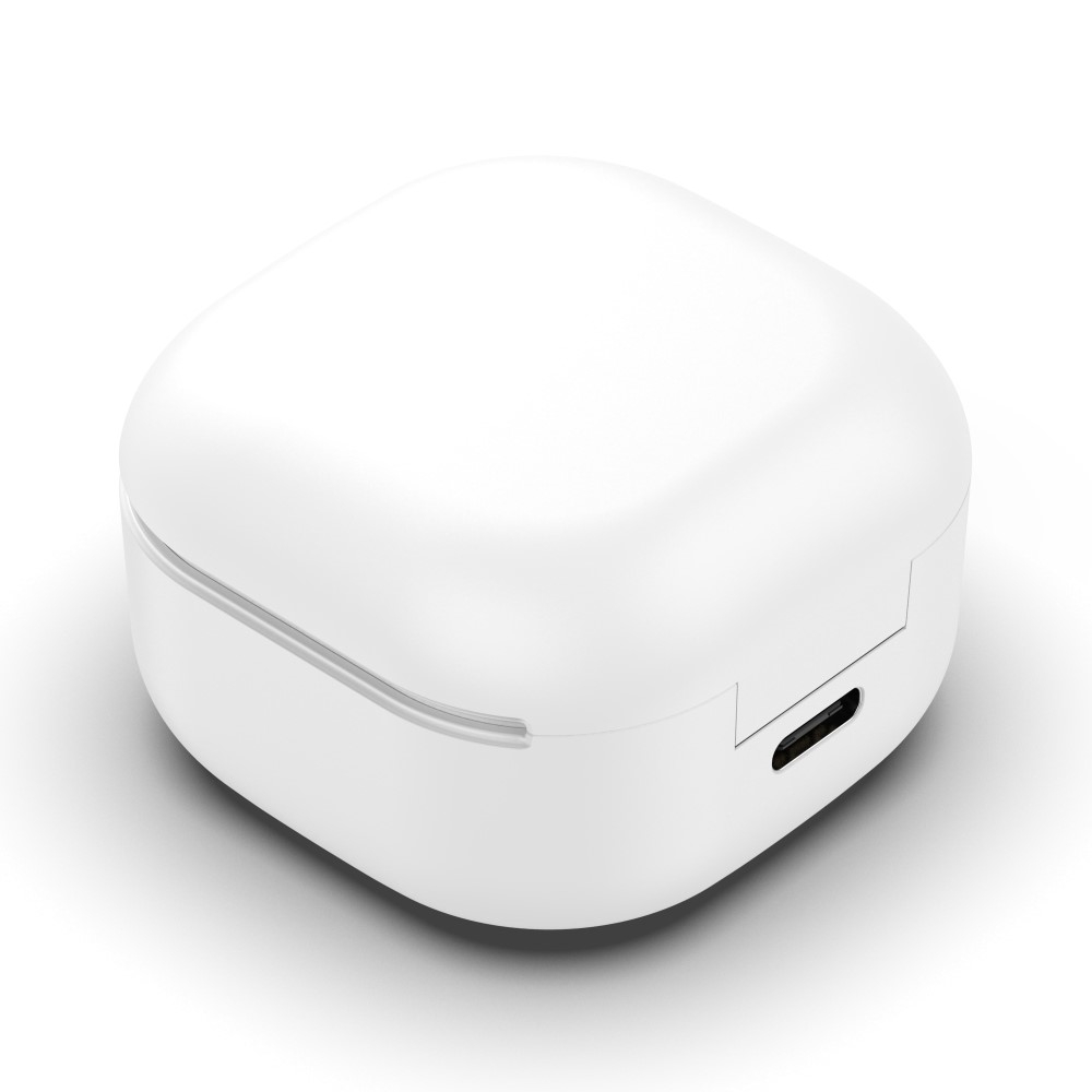 (600mAh) Ladecase mit USB C Ladekabel für Samsung Galaxy Buds FE (SM-R400) Kopfhörer - Weiss