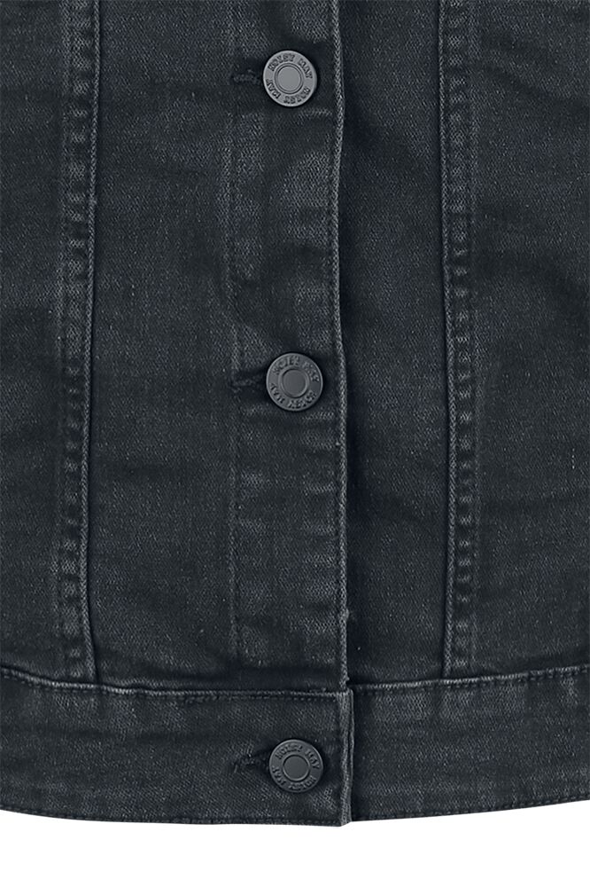 Veste En Jean Délavée Noire Debra | Noisy May Veste en Jean